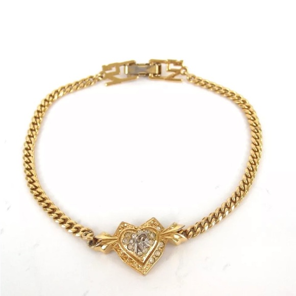 Bracelet NINA RICCI - Rouge - Neuf Avec Étiquettes - Fermoir Mousqueton